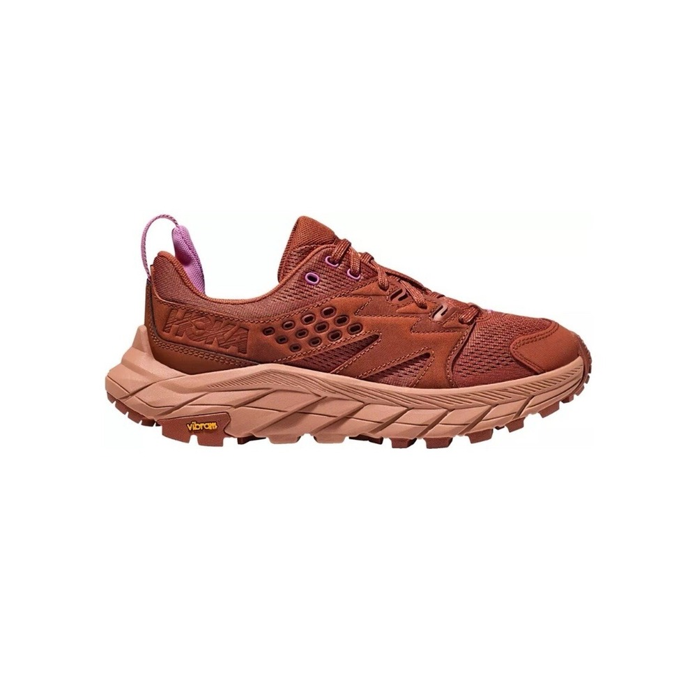 HOKA Anacapa Breeze Womens Low Trail Hiking Running Shoes Size 6 Clay NWB